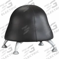 SAFCO PRODUCTS Ball Chair: 17 in Max Overall Ht, 22 1/2 in Overall Wd, Black, 12 in Seat Wd, CPSIA (MPN 4756BV). Key specifications — attr987191: CPSIA.