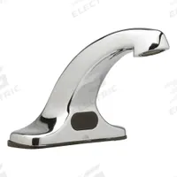 ZURN Bathroom Sensor Faucet: AquaSense®, Brass, Chrome Finish, Centerset, Battery, 0.5 gpm Flow Rate (MPN Z6915-XL-MV). Key specifications — Brand: ZURN; Includes: Mixing Tee, 4 in; Series: AquaSense®.