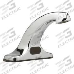 ZURN Bathroom Sensor Faucet: AquaSense®, Brass, Chrome Finish, Centerset, Battery, 0.5 gpm Flow Rate (MPN Z6915-XL-MV). Key specifications — Brand: ZURN; Includes: Mixing Tee, 4 in; Series: AquaSense®.
