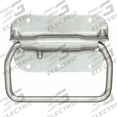 MONROE PMP Folding Pull Handle: Unthreaded Holes, Stainless Steel, Silver, #10 Screw Size - Folding Pull Handles
