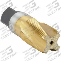 WIDIA GTD Spiral Flute Tap: 3/4"-14 NPT, 4 Flute, Taper Chamfer, TiN Coated Cobalt (MPN VTSFT8007)