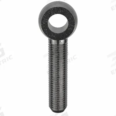 APPROVED VENDOR Fixed Rod End: Steel, Black Oxide, Right Hand, M20-2.50 Thread Size - Steel Male Threaded Fixed Rod Ends