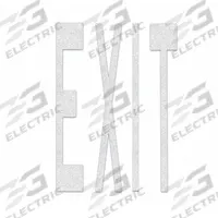 RAE Preformed Thermoplastic Pavement Markings: Exit, White, 8 ft Lg, 5 1/8 ft Wd, Pavement (MPN PR-TH-3632). Key specifications — Legend: Exit; Brand: RAE; Color: White; Adhesion Method: Hand Torch; Material: Thermoplastic.