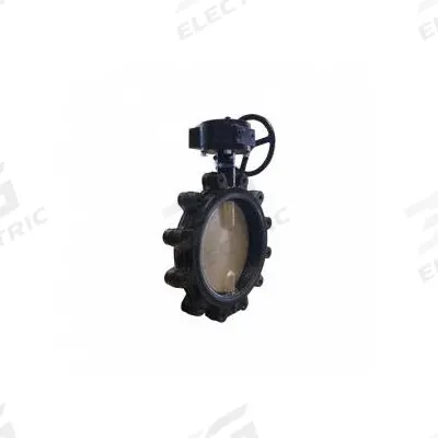 MILWAUKEE VALVE Butterfly Valve: 6 in Pipe Size, Concentric, 200 psi Max. Pressure (CWP) - Cast Iron General-Service Butterfly Valves