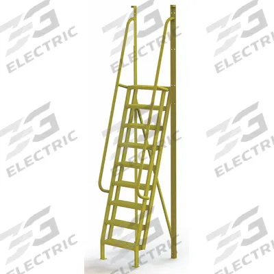 TRI-ARC Configurable Platform Ladder: 11 ft Overall Ht, 30 in Overall Wd, 20 in Overall Dp - Base Ladders & Stairs
