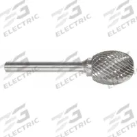 APPROVED VENDOR Carbide Bur: Oval, SE-5, Double Cut, 1/2" x 7/8" Head, 1/4" Shank (MPN 310-002107). Key specifications — Brand: APPROVED VENDOR; Trade Number: SE-5.