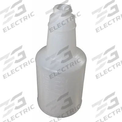 IMPACT Spray Bottle: 24 oz Container Capacity, Stream, White, 28/400 Closure Size - Bottles without Sprayer