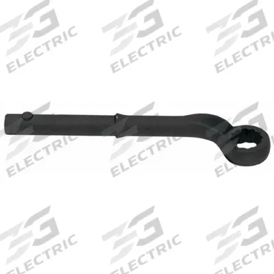 WILLIAMS 1-5/8" Box End Tubular Wrench: Steel, Black Oxide, 2 3/8 in Head Size - SAE, 12-Point, Box End Leverage Wrenches