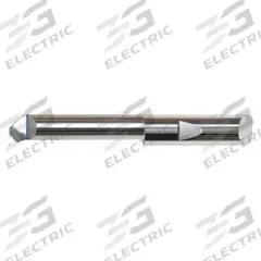 MICRO 100 Boring Bar: Top Rake Chipbreaker, 3/16 in Shank Dia., Bright (Uncoated), Right Hand (MPN QBT-120500)