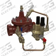 WATTS Pressure Reducing Control Valve: 2 in Nominal Pipe Size, NPT, 30 psi to 300 psi (MPN M115-2 TH). Key specifications — Body Material: Ductile Iron; Brand: WATTS.