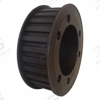 APPROVED VENDOR Timing Belt Pulley: Trapezoidal, Bushed, For L Timing Belt Section, For 1 in Belt Wd (MPN QD120L100). Key specifications — Brand: APPROVED VENDOR; Tooth Profile: Trapezoidal; Finish: Black Oxide; For Bushing Type: Quick Detachable.