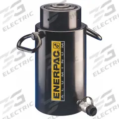 ENERPAC Lightweight Lock Nut Hydraulic Ram: 50 ton Nominal Capacity, 2 in Nominal Stroke Lg, RACL (MPN RACL502). Key specifications — attr1108313: RACL; attr96792: 10.99 sq in; attr98878: ENERPAC.