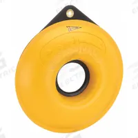 CORDPRO Cord Storage Reel: Keyhole Mount, Yellow, Thermoplastic, Outdoor Use (MPN CP-100). Key specifications — Reel Mounting: Keyhole; Reel Capacity: 100 ft of 16/3 Cord; Brand: CORDPRO.