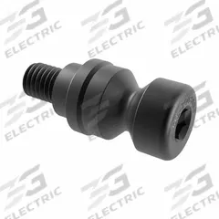 JERGENS Quick Lock Pull Stud: Steel, 16 mm Outside Dia, 6 mm Hex Wd, M8-1.25 Thread Size, 0.03 kg Wt (MPN QL-200800). Key specifications — attr1036219: Quick Lock Pull Stud; attr1036220: JERGENS; attr1091693: M8-1.25.