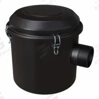 SOLBERG Inlet Vacuum Filter: 5 micron Rating, 99% Efficiency, 13 1/4 in Outside Dia, Carbon Steel (MPN CSL-2541-400B). Key specifications — attr101190: CSL-2541-400B; attr101207: Carbon Steel; attr101193: SOLBERG.