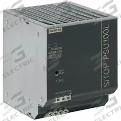 SIEMENS Stabilized Power Supply: DIN Rail, 480 W Output Power - Rated, 20 A Current - Output, Metal (MPN 6EP13361LB00). Key specifications — attr1044898: Single; attr1044874: Metal; attr1044879: 100 to 240V AC; attr211400: SIEMENS.