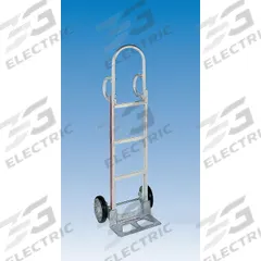 MAGLINER General Purpose Hand Truck: 500 lb, Dual-Loop, Silver, Aluminum, Tread on Core, Rubber (MPN HMK1GBAA1). Key specifications — Brand: MAGLINER.