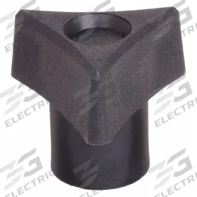 INNOVATIVE COMPONENTS Hand Knob: 3 Point, Plastic w/ Steel Thread, 5/16"-18 Thread - 3-Arm Knobs with Threaded Hole