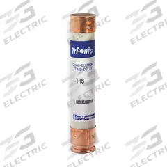 MERSEN Fuse: Class RK5, TRS-R Series, Time-Delay, 45 A, 600 V AC, 300 V DC, Non-Indicating (MPN TRS45R). Key specifications — Series: TRS-R.