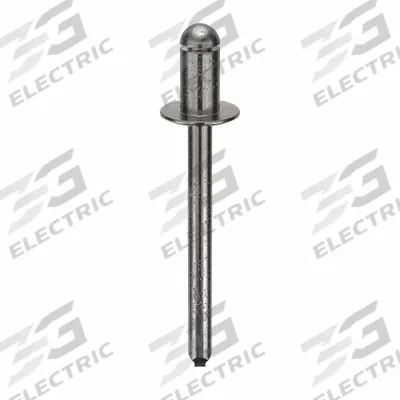 POP AVDEL Blind Rivet,1 3/5" L,0.183" dia,PK250: Inch, 1 19/32 in Overall Lg, 19/64 in Body Lg - Domed-Head Blind Rivets