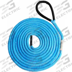 ALL GEAR Rope Sling: HMPE, 5/8 in Rope Dia, 30 ft, 6,120 lb Working Load Limit, Blue (MPN AGBRCS5830). Key specifications — attr995048: ALL GEAR; attr995063: Fixed.