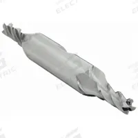 CLEVELAND Square End Mill: Carbide, Double End, 4 Flute, 5/32" Mill Dia, 7/16" LOC, 3" OAL (MPN C60275)