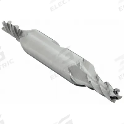 CLEVELAND Square End Mill: Carbide, Double End, 4 Flute, 5/32" Mill Dia, 7/16" LOC - Double-End Carbide Square End Mills for Aluminum