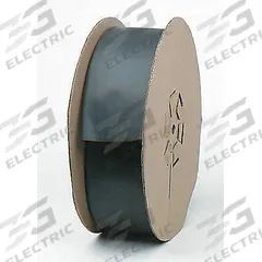 3M Heat Shrink Tubing: 0.13 in I.D. Before Shrinking, 0.06 in I.D. After Shrinking, 500 ft Lg, 3 PK (MPN FP-301VW-1/8-Black-500'). Key specifications — Color: Black; Brand: 3M.