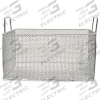MARLIN STEEL WIRE PRODUCTS Parts Washer Basket: Rectangular, Stainless Steel, Silver, 9 in Basket Ht (MPN 00-105A-31). Key specifications — Handle Included: Handle Included; Mesh Opening Size: #4; Stackable: Stackable; Lid Included: Lid Not Included; Brand: MARLIN STEEL WIRE PRODUCTS.
