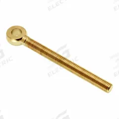 AMPG Fixed Rod End: Brass, Plain, 6 in Hole Center-to-End Lg, Right Hand, 3/4"-16 Thread Size (MPN ZEB176-BR). Key specifications — attr952243: AMPG.