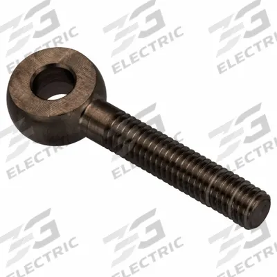 AMPG Fixed Rod End: Stainless Steel, Black Oxide, 45 mm Hole Center-to-End Lg - Stainless Steel Male Threaded Fixed Rod Ends