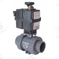 HAYWARD FLOW CONTROL Electrically Actuated Two-Way Ball Valve: 1 1/2 in, PVC, 24 to 265V AC/DC (MPN ECPTBH115STE). Key specifications — Actuator Features: Manual Override; Brand: HAYWARD FLOW CONTROL.