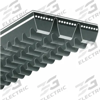 Dayton Banded V-Belt: 3/BX85, 3 Ribs, 88 in Outside Lg, 2 1/4 in Top Wd - BX Section Banded V-Belts