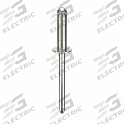 APPROVED VENDOR Blind Rivet,2 in L,0.188 in dia,PK250: Inch, 2 in Overall Lg, 11/16 in Body Lg - Domed-Head Blind Rivets