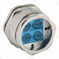 ROXTEC GLAND Cable Gland: 4 Ports, Brass, 0.138 in Compatible Cable or Pipe Dia - Min, 12/13/4/4X (MPN RG M63/4). Key specifications — Brand: ROXTEC GLAND.