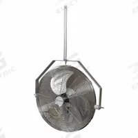 CANARM Mounted Fan: 18 in Blade Dia, 120V AC, 1/8 hp Motor HP, Ceiling Mount, Non-Oscillating (MPN HAF18-ZO). Key specifications — Brand: CANARM; Voltage: 120V AC; Number of Speeds: Variable; Fan Mounting Location: Ceiling; Oscillation: Non-Oscillating.