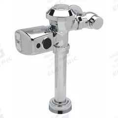 ZURN Automatic Flush Valve: AquaSense®, 1.6 gpf Gallons per Flush, Battery, 11 1/2 in Rough-In, Top (MPN ZER6000PL-WS1-CPM). Key specifications — Spud Location: Top; Brand: ZURN.