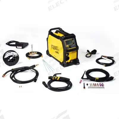 ESAB Multiprocess Welder: Rebel EMP 205ic, DC - ESAB Rebel