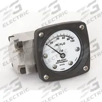 MIDWEST INSTRUMENT Differential Pressure Gauge: Back, 1/4 in NPT Female, Model 142, 2 1/2 in Dial (MPN 142-SA-00-OO-100H). Key specifications — Sensor Type: Diaphragm; Series: Model 142; Housing Material: 316 Stainless Steel; Certificate of Calibration: Not Included.