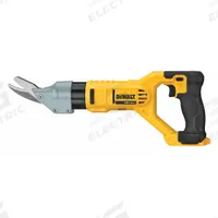 DEWALT Fiber Cement Shear: Cordless, 20V DC, 1/2 in, 2,500 stroke/min, (1) Bare Tool (MPN DCS498B). Key specifications — attr110444: Yes; attr110447: (1) Bare Tool; attr110439: 4.0 Ah; attr110472: 20V DC; attr110455: 1/2 in; attr110453: Lock-Off and Lock-On.