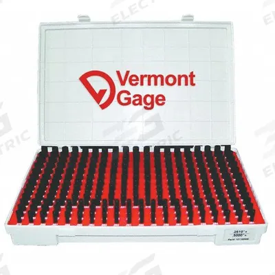 VERMONT GAGE Pin Gauges: Go (Plus), 0.5015 in to 0.6255 in - Go (Plus) Pin Gauge Sets - Black Oxide Finish