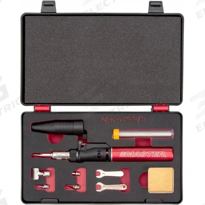 MASTER APPLIANCE Butane Soldering Iron Kit: ProIron Soldering Iron Kit - 3-in-1 Butane Soldering Irons