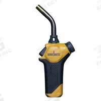 BERNZOMATIC Hand Torch: Swirl Flame, Trigger-Start, Curved (MPN TS3700T). Key specifications — Brand: BERNZOMATIC; Manufacturer Part Number: TS3700T; Compatible Fuel Type: Propane; Flame Adjustment: Adjustable Flame; Tip Type: Curved.