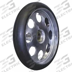 B & P MANUFACTURING Rubber Wheel, 8": For 5EPK5, For A12-B10-CA1-D12-NA (MPN 8023-044). Key specifications — For Use With Grainger Item Number: 5EPK5; For Use With Mfr. Model Number: A12-B10-CA1-D12-NA; Fits Brand: B & P Manufacturing; Product Type: Rubber Wheel, 8"; Brand: B & P MANUFACTURING.