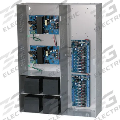 ALTRONIX Power Supply 8PTC/12Dc, 8PTC/24Dc 7A: Power Supply - Power Supply Boards with Enclosures