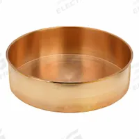 ADVANTECH Sieve Pan: 3 1/2 in Overall Dp, 12 in Overall Dia, Brass (MPN PB12F). Key specifications — Brand: ADVANTECH; Product Type: Sieve Pan; Material: Brass.