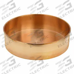 ADVANTECH Sieve Pan: 3 1/2 in Overall Dp, 12 in Overall Dia, Brass (MPN PB12F). Key specifications — Brand: ADVANTECH; Product Type: Sieve Pan; Material: Brass.