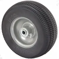 MARASTAR Flat-Free Wheel: 8 5/8 in Wheel Dia., 3 in Wheel Wd, Polyurethane, 275 lb Load Capacity (MPN 00026). Key specifications — Brand: MARASTAR; Tire Sidewall Number: 2.80/2.50-4.