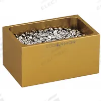 LAB ARMOR Double Gold Bead Block: Aluminum, 6 in Overall Wd, 3 3/4 in Overall Lg, Bead Block (MPN 52200-GLD). Key specifications — Product Type: Bead Block; Material: Aluminum; Brand: LAB ARMOR.
