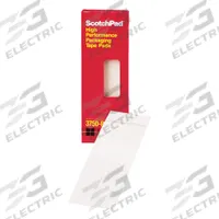 SCOTCH Carton Sealing Tape Pad: 3.1 mil Tape Thick, Clear, 2 in x 6 in, 40 PK (MPN 3750P). Key specifications — Tape Color: Clear; Brand: SCOTCH.